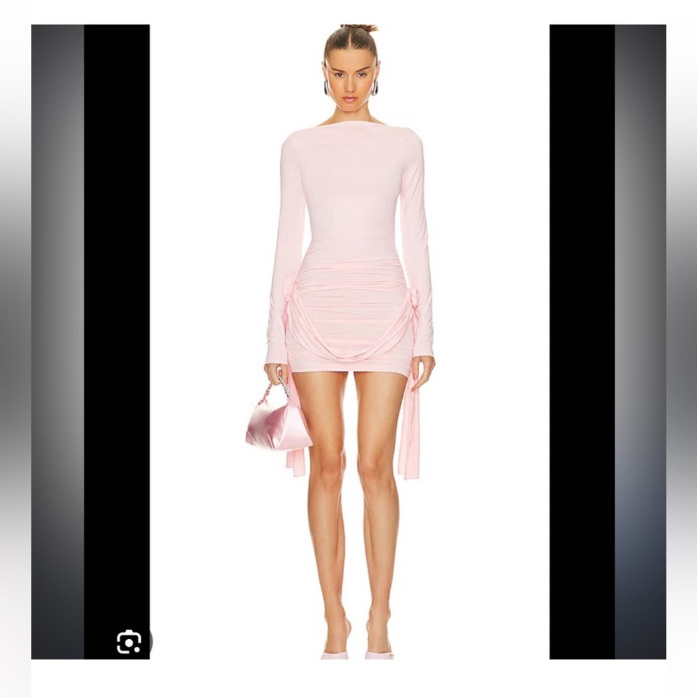 Lioness Pink Long Sleeve Dress